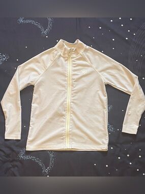 Giles’s Sz Small Zip Front Rash Guard Swim Top
